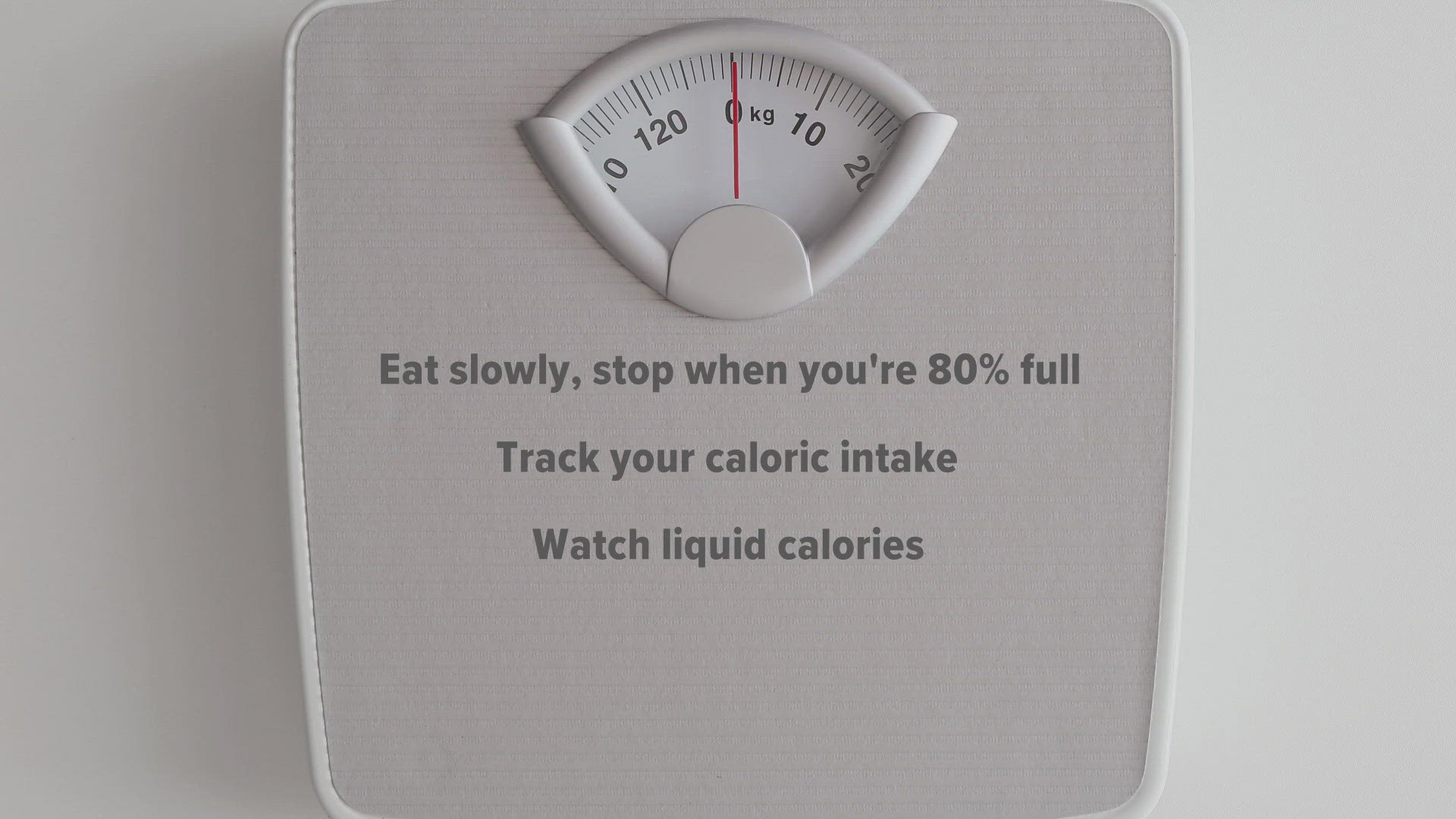 One thing about getting older is it's easier to put on weight. If that's something you want to keep an eye on, what can you do? Dr. Kohli has some tips to help.