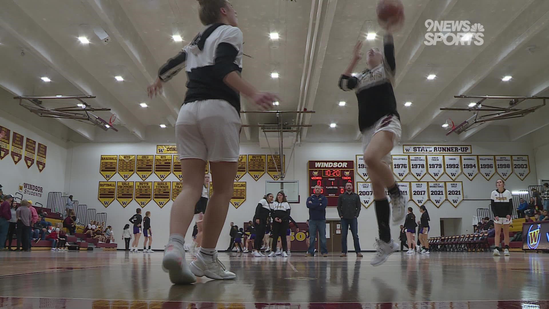 Windsor High School's top-ranked girls basketball team is still undefeated with a win over fifth-ranked Holy Family High School.