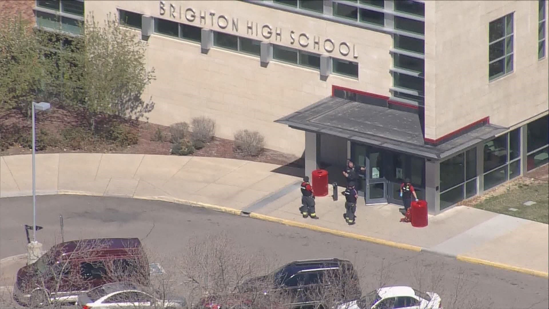 Teenage girl arrested after threats prompted lockdown at Brighton High ...