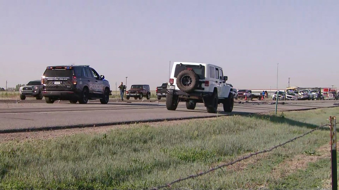 Southbound US 85 in Brighton reopens after fatal crash