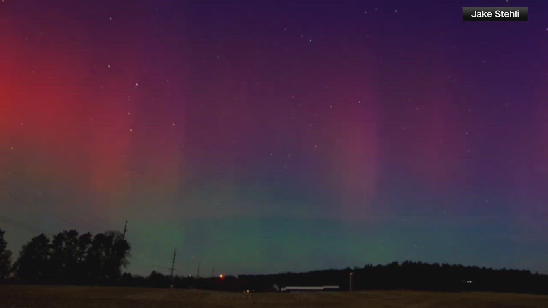 Powerful storm making Northern Lights visible in some states