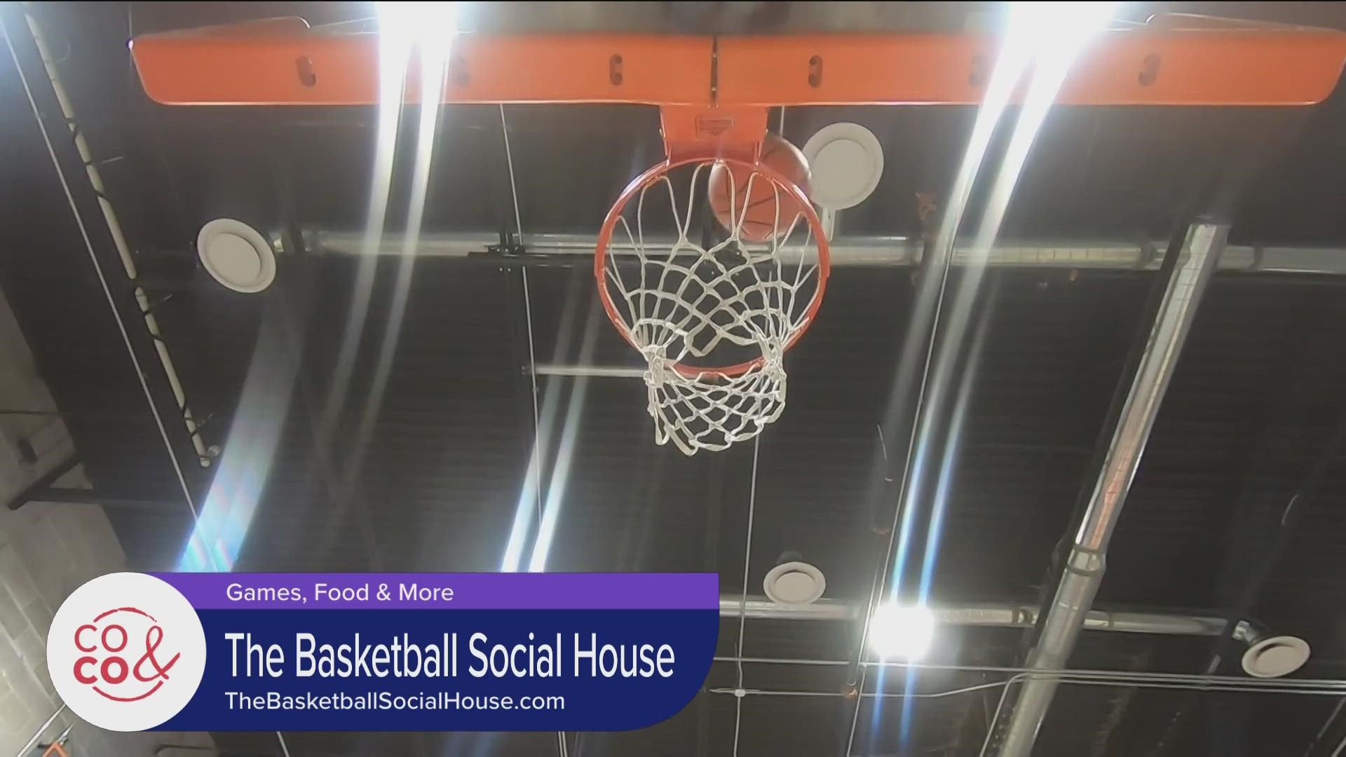 Check out the Basketball Social House for team bonding, joining a league, or just to hang out and ball! Visit TheBasketballSocialHouse.com.