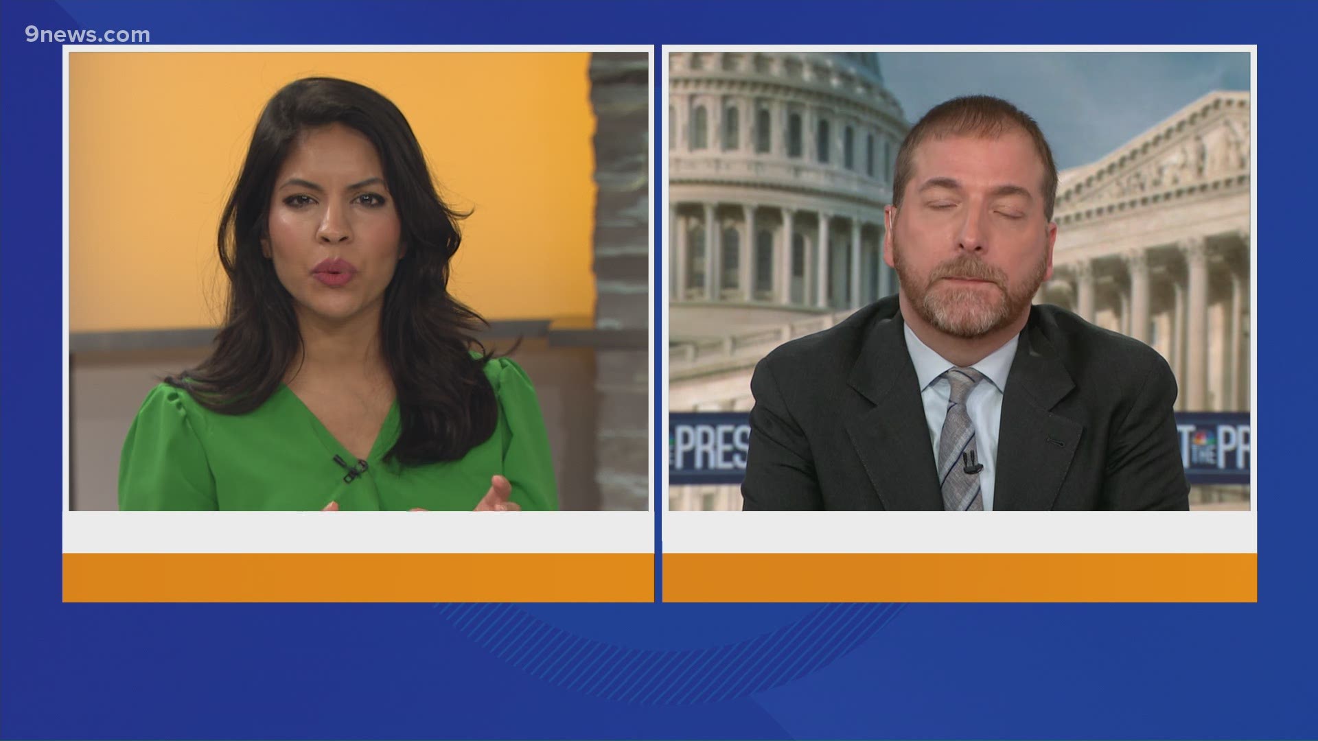 NBC's Chuck Todd talks about the state of the Republican Party, and COVID-19 vaccines and restrictions.