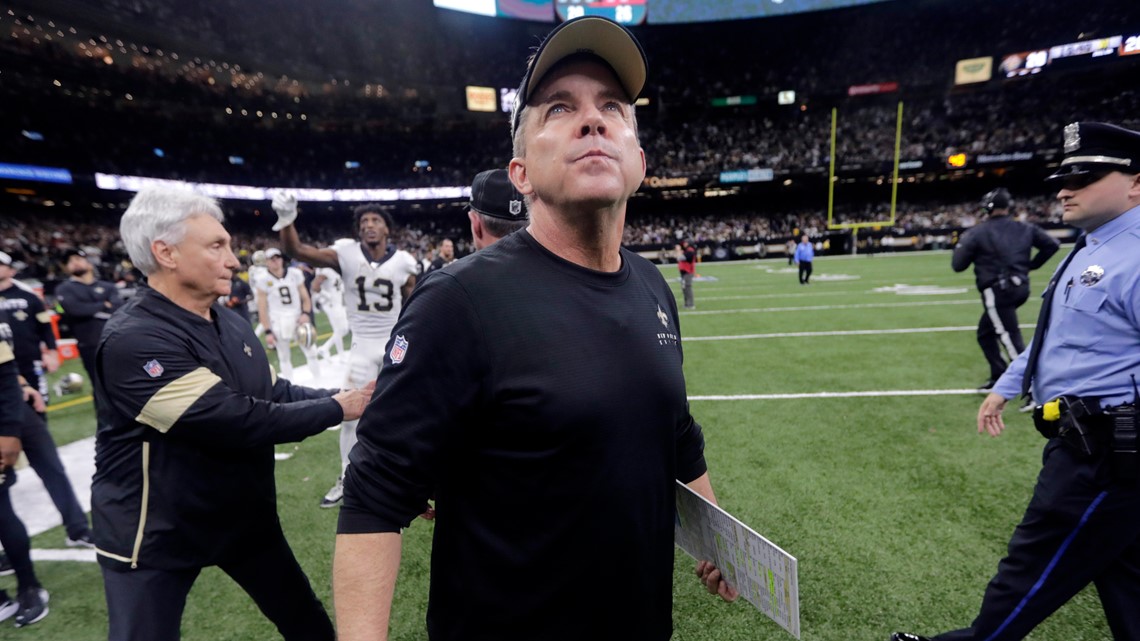 New Orleans Saints head coach Sean Payton positive for COVID-19