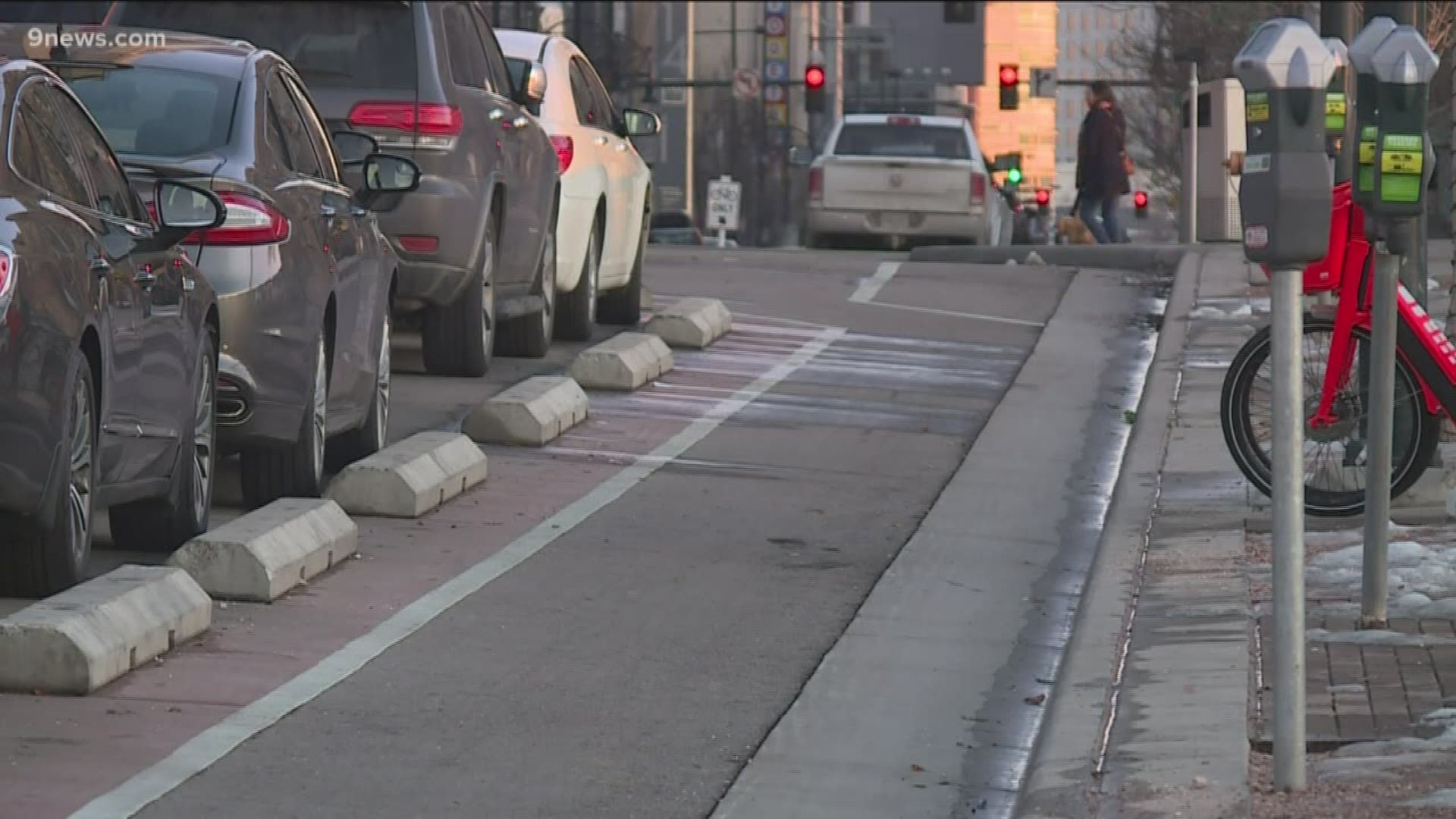 The city of Denver said a survey showed 60% of Denverites are interested in riding a bicycle but have safety concerns.