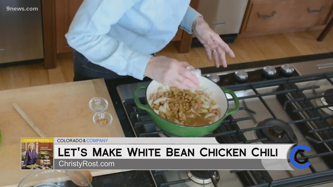 Christy Rost - White Bean Chicken Chili - December 9, 2021