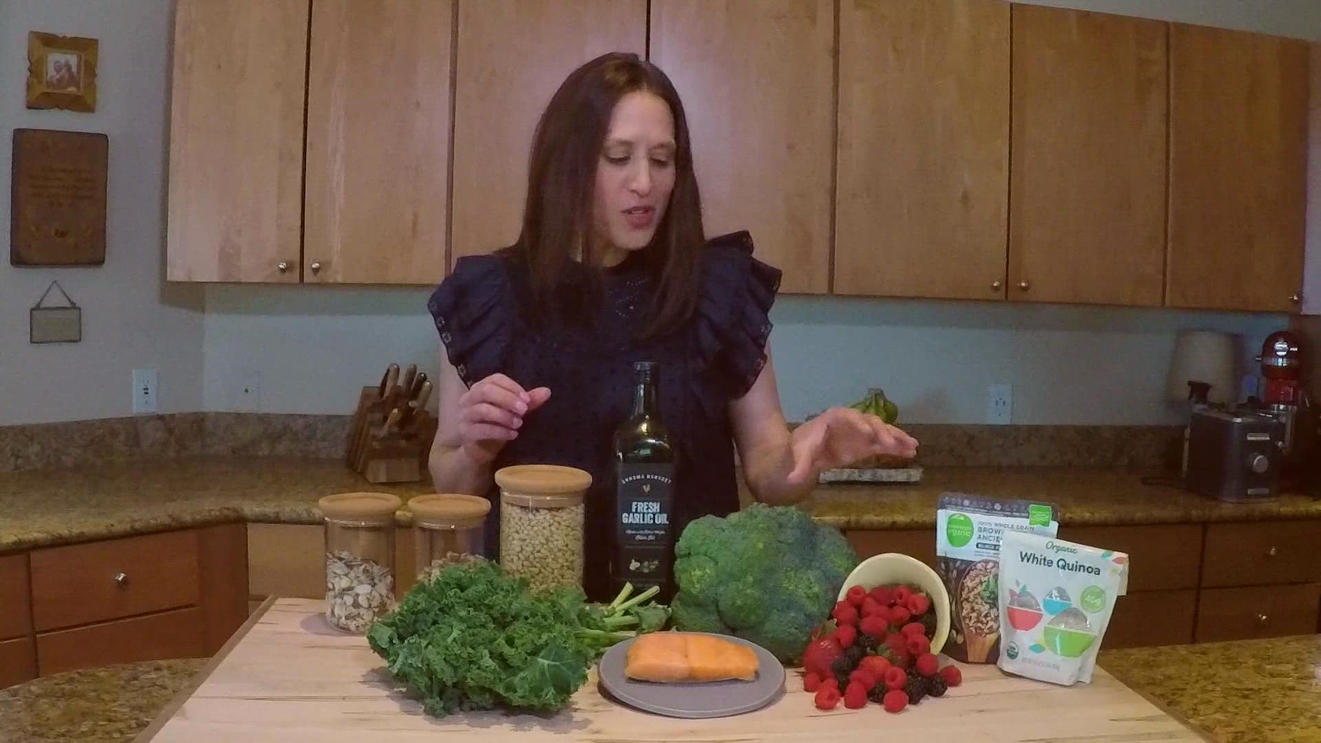 9NEWS Nutrition Expert Kristin Kirkpatrick discusses the MIND diet and the ways it can help improve brain health.