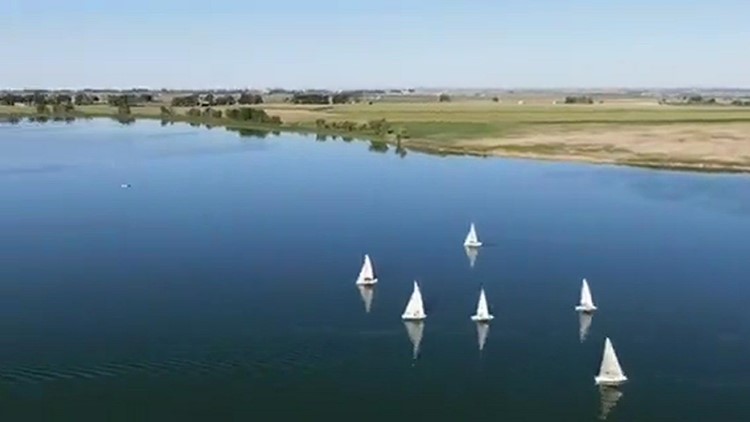 Summer sailing by