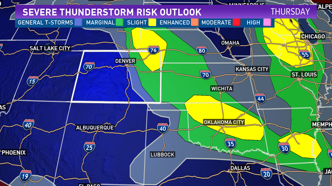 Denver, Colorado, Front Range weather forecast