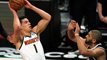 Denver moves into 3rd in West with 110-104 win over Clippers