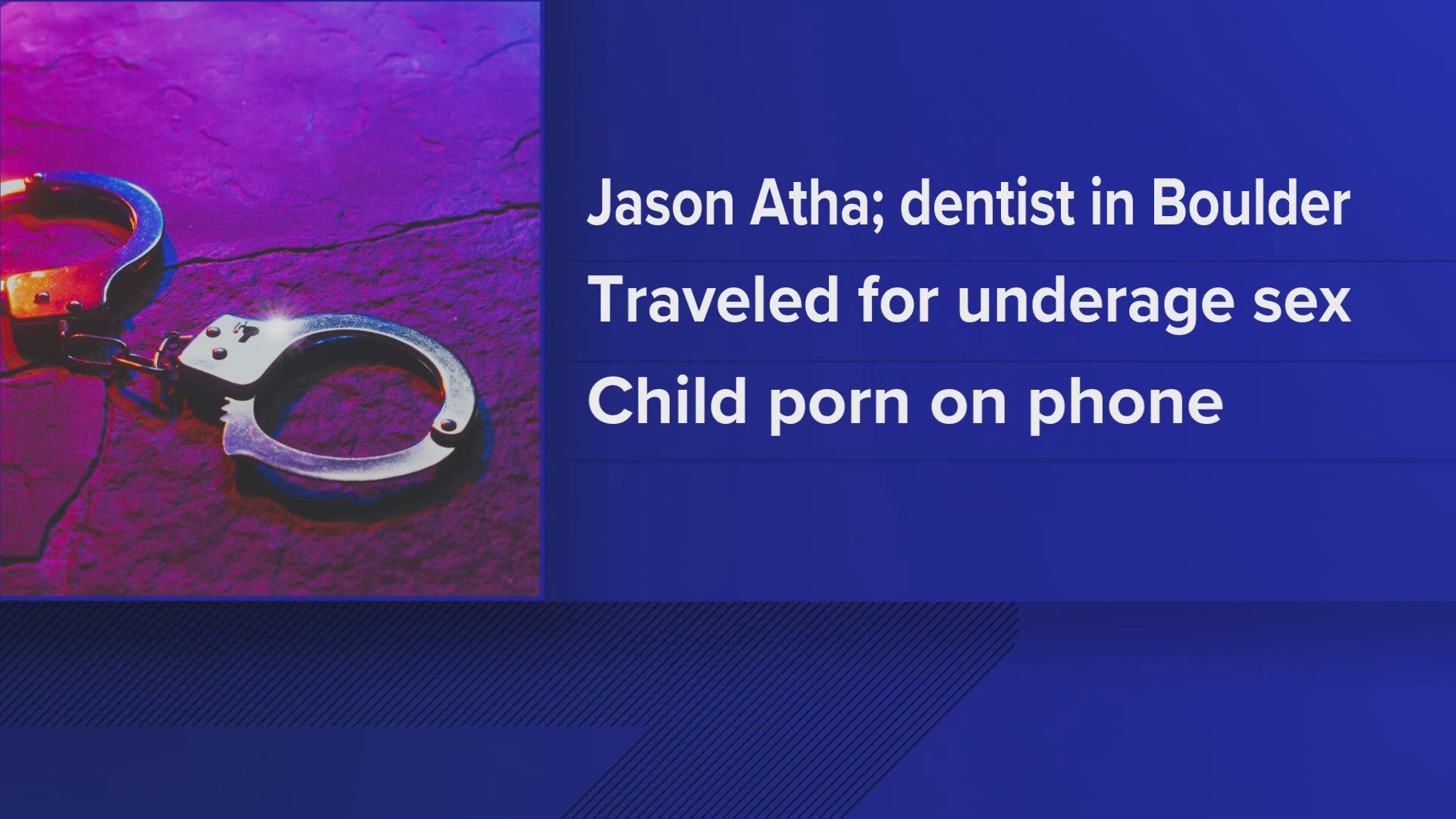 Authorities arrested Jason Atha at Palm Beach International Airport last Friday. Court documents say he flew there to meet an underage girl for sex.