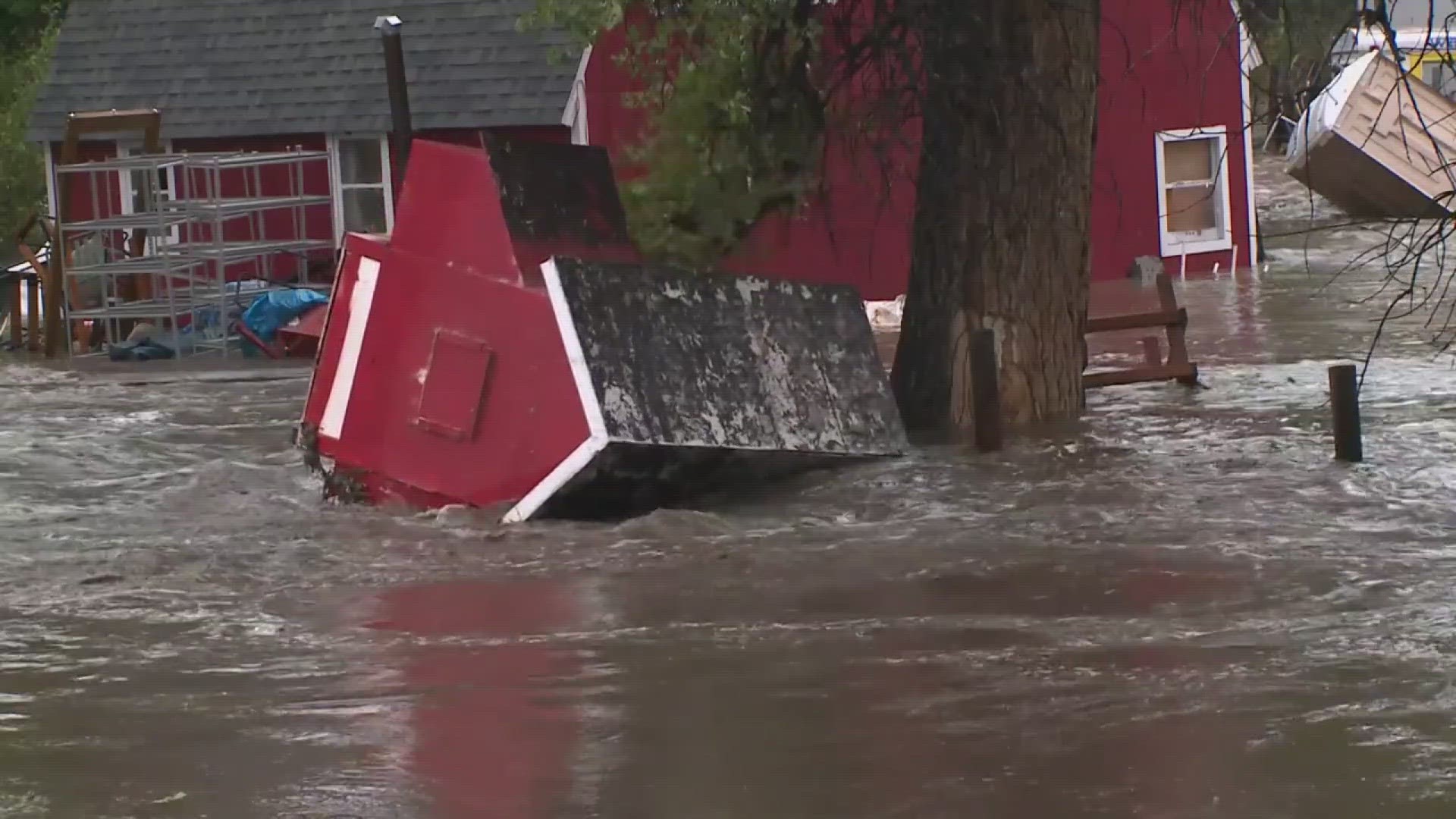 We're looking back 10 years at the moments where thousands of people had to evacuate or needed rescue from catastrophic flooding in September 2013.