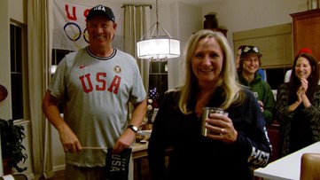 Jordyn Poulter's family watches match, celebrates gold for US women's volleyball team