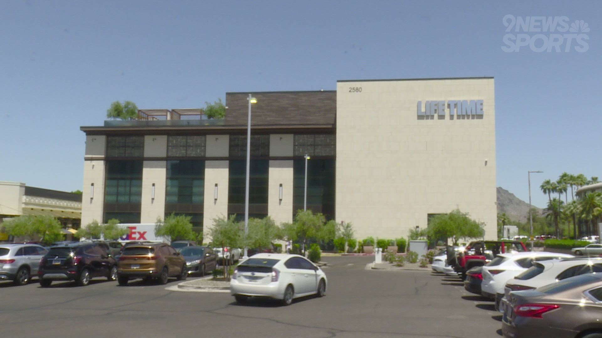 The Denver Nuggets practiced at a local Lifetime Fitness ahead of Thursday night's Game 6.