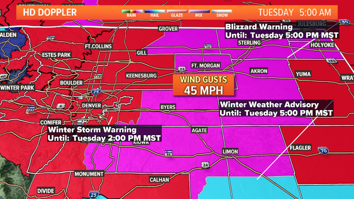 Colorado Snowstorm Coverage Thanksgiving Week | 9news.com