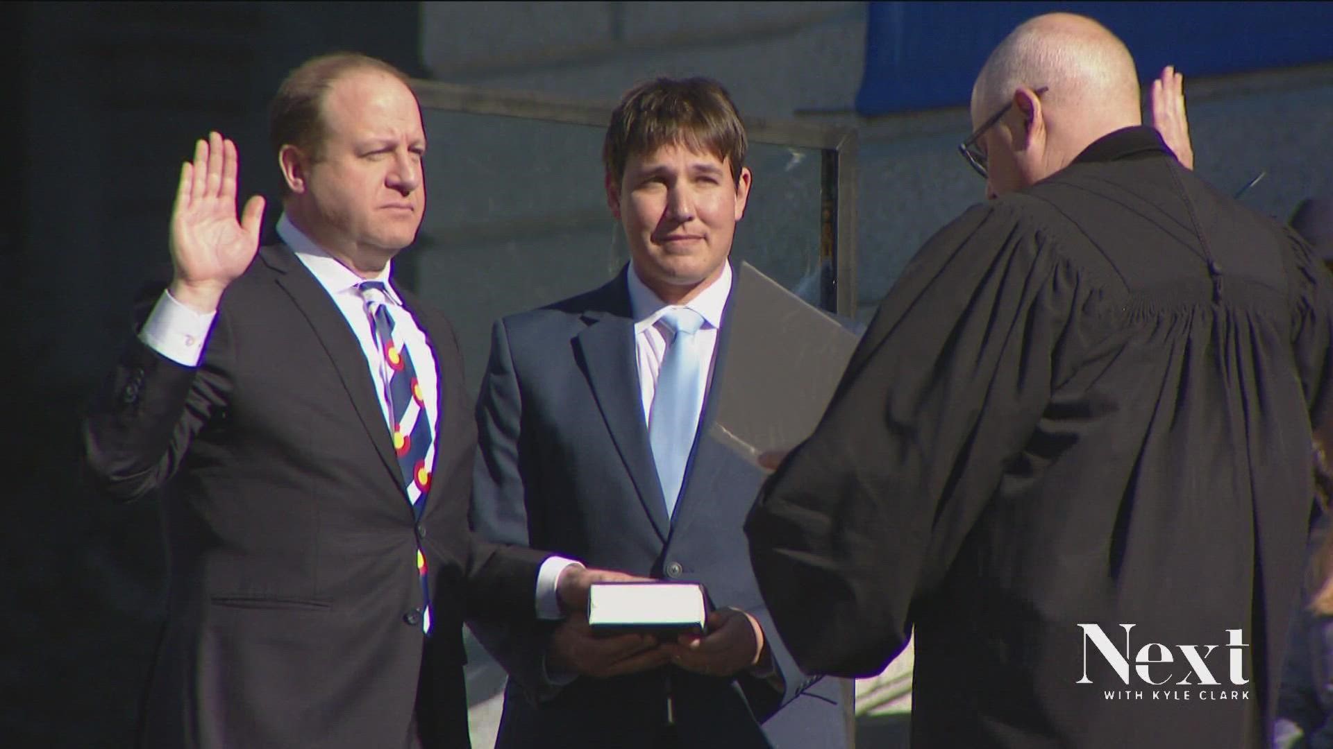 There was about a half hour to find a Tanakh for Colorado Gov. Jared Polis, the state's first Jewish governor, before he was sworn in for a second time this week.
