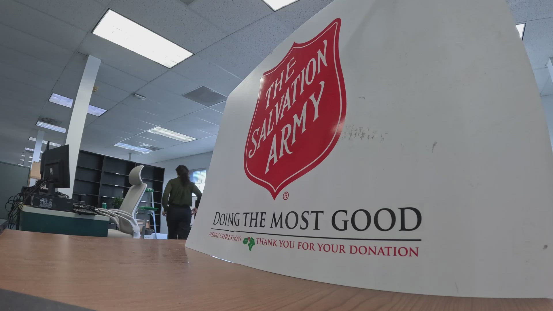 The lease is for one year, but the hope is in that time the Salvation Army will find a permanent location to work from.