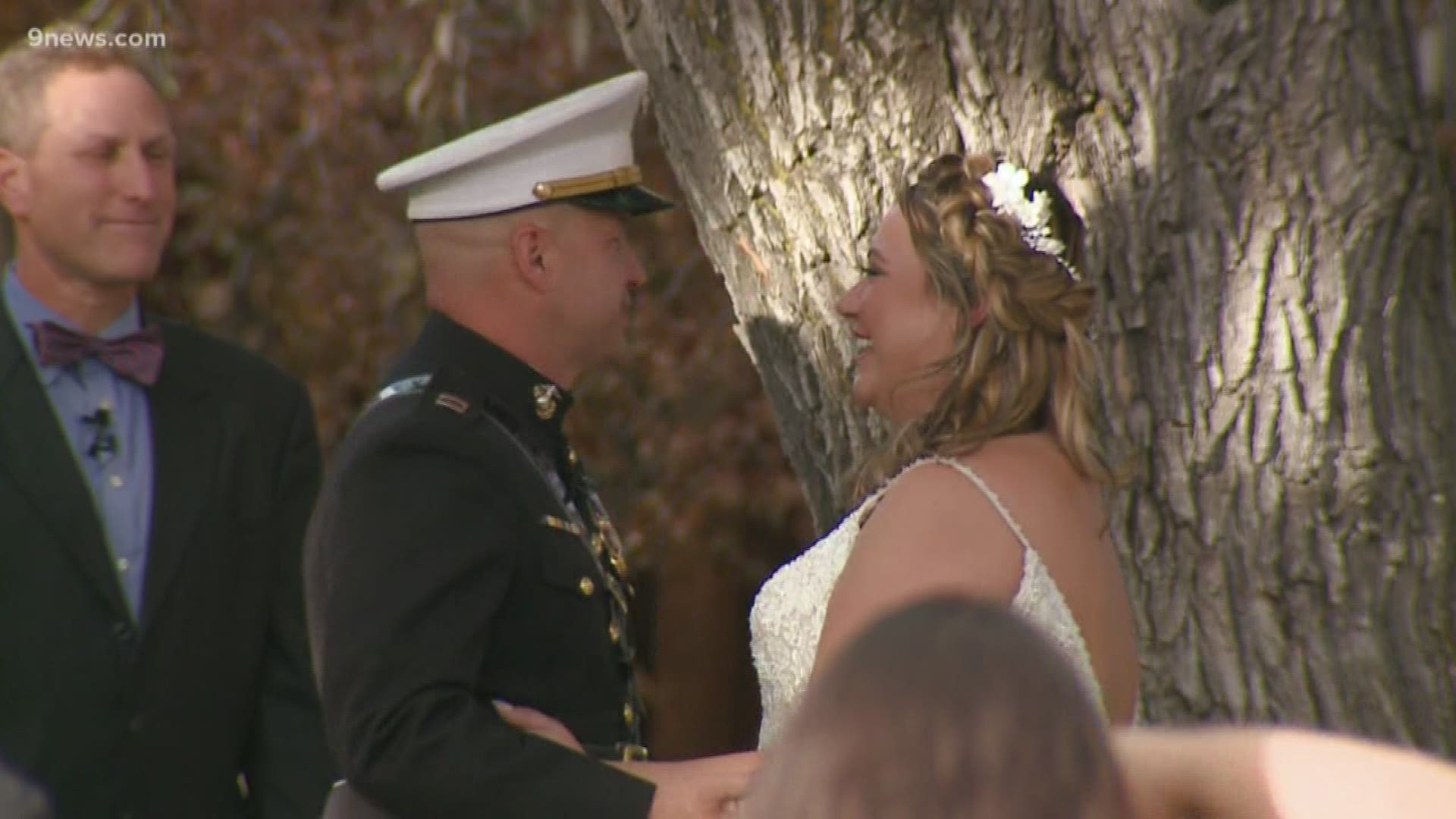 An organization offered to pay for one Colorado woman's wedding ceremony to celebrate beating cancer.