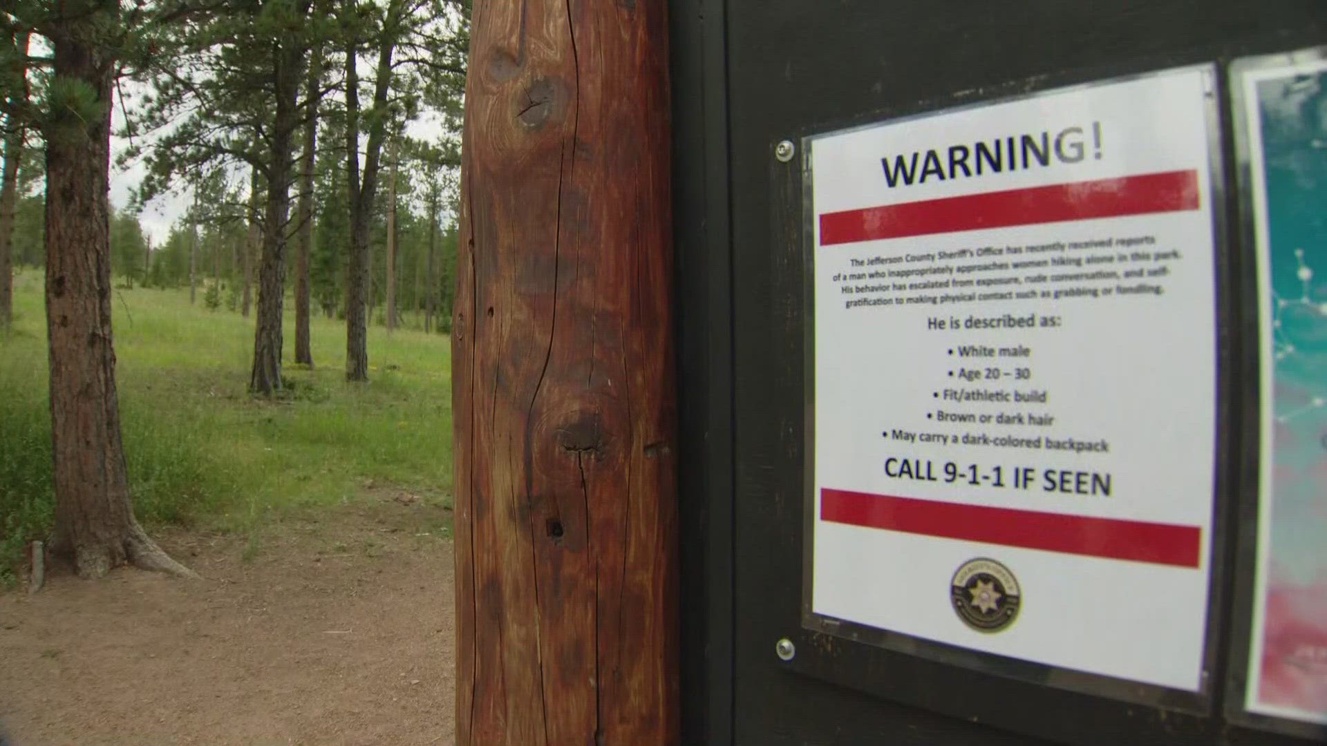 Jeffco Sheriff warns of sexual predator targeting female hikers