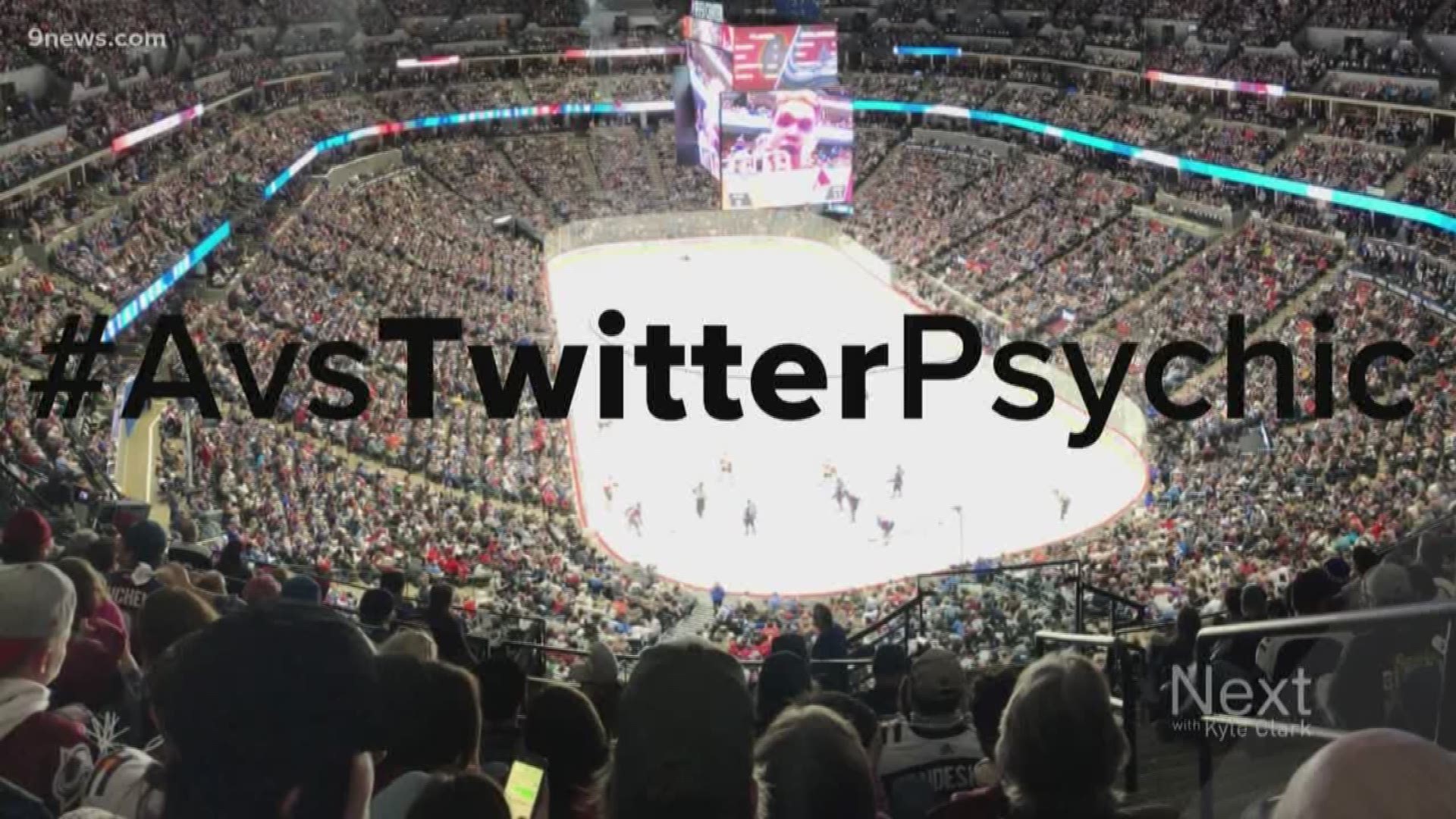 Avalanche fans guess who will score the first goal for the Avalanche, using the hashtag #AvsTwitterPsychic, a game created by a fan podcast, The Avs Hockey Podcast.