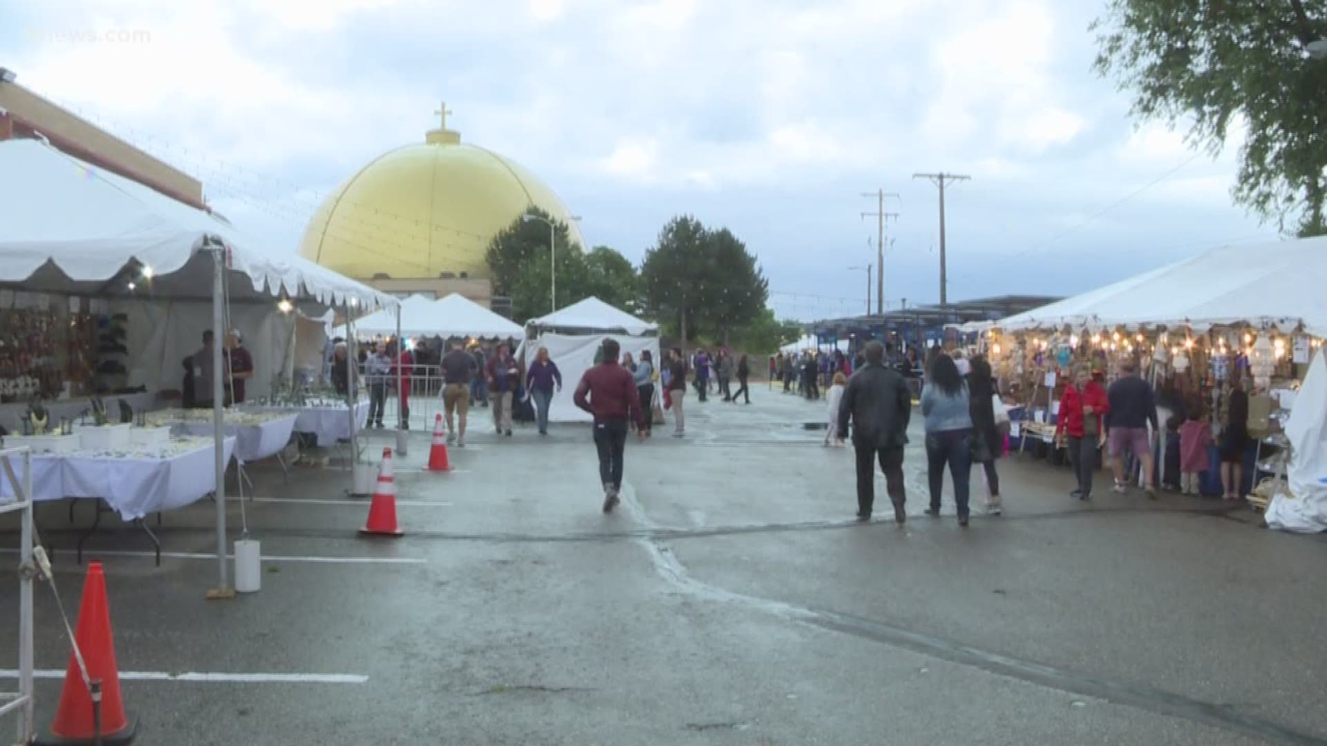 Summer is officially here, but it sure didn’t feel like it in Colorado Friday. The 54th annual Greek Festival kicked off to a soggy start, but organizers say the fun continues - rain or shine.