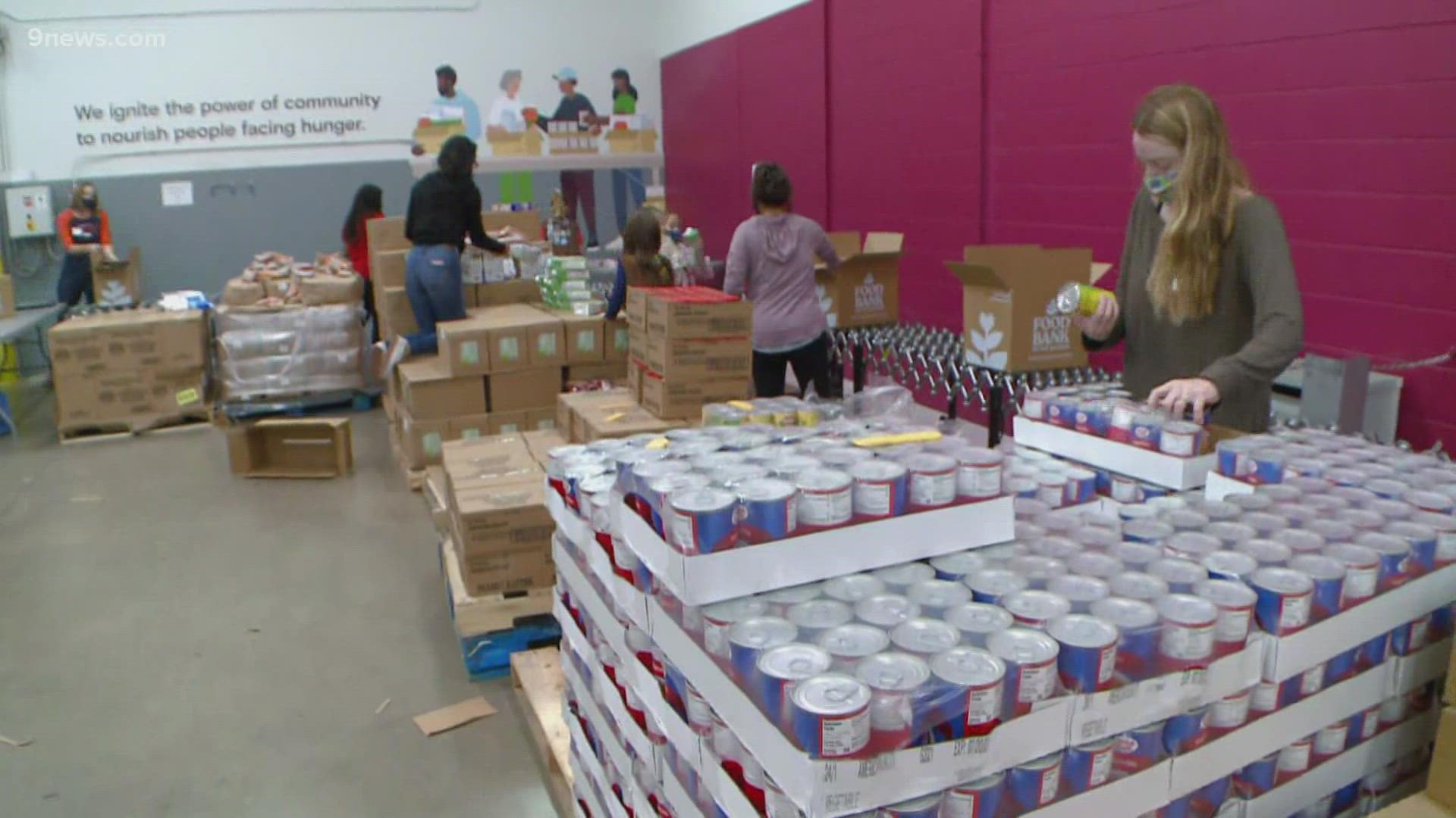 WATCH Anchor Chris Bianchi is at the Food Bank of the Rockies with ways you can help donate to the 39th annual 9Cares Colorado Shares food drive.