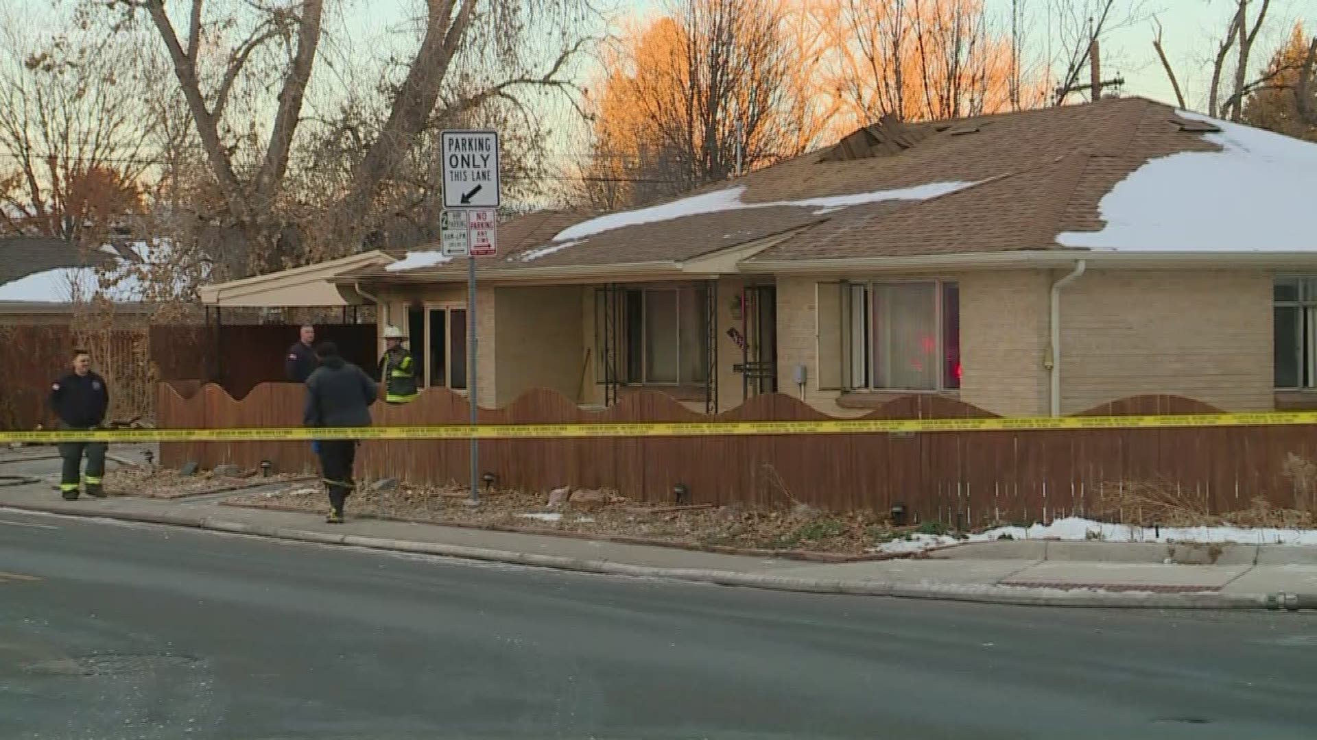 A female died after she was pulled from a burning home in Denver. Four cats also died, a spokesperson for DFD said.