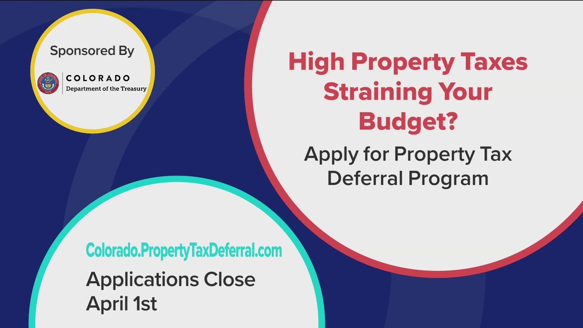 Visit Colorado.PropertyTaxDeferral.com to learn more about this program that helps Coloradans like you. **PAID CONTENT**
