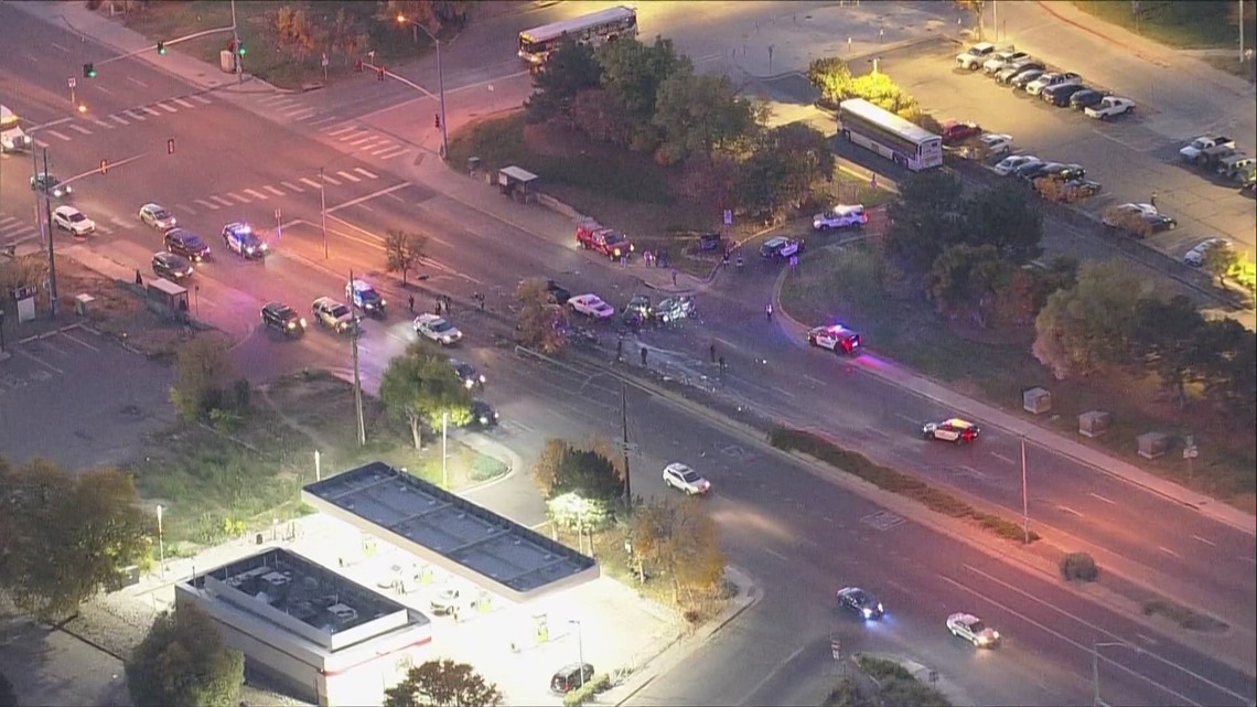 Man dies after 5vehicle crash at Colfax and I225