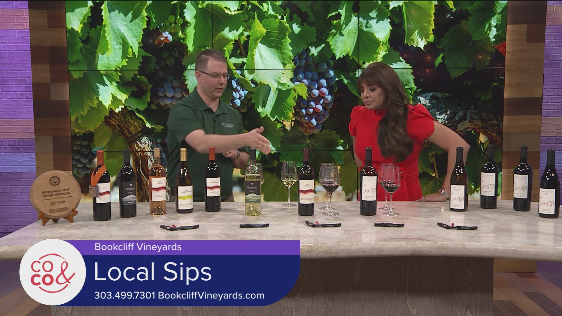 Drink local sips to celebrate. Learn more at BookcliffVineyards.com 