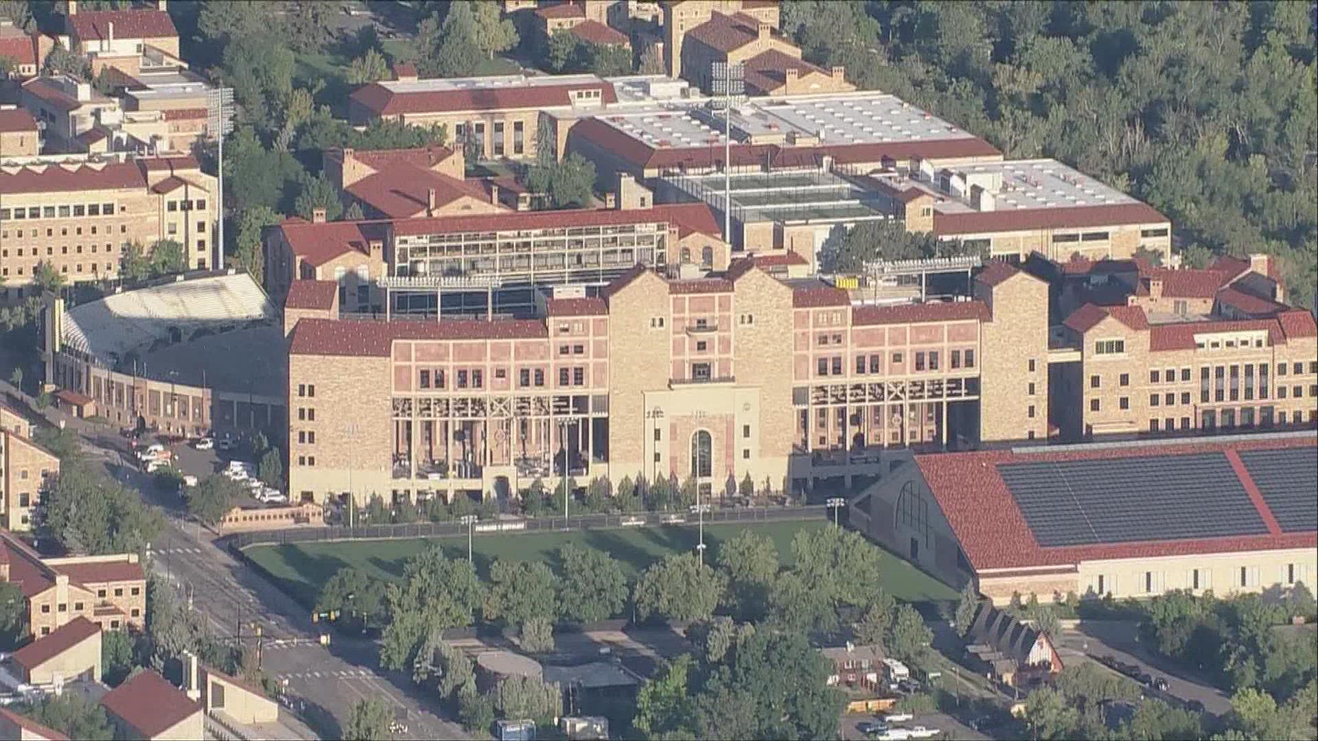 Folsom Field at the University of Colorado in Boulder is home to the Buffaloes.