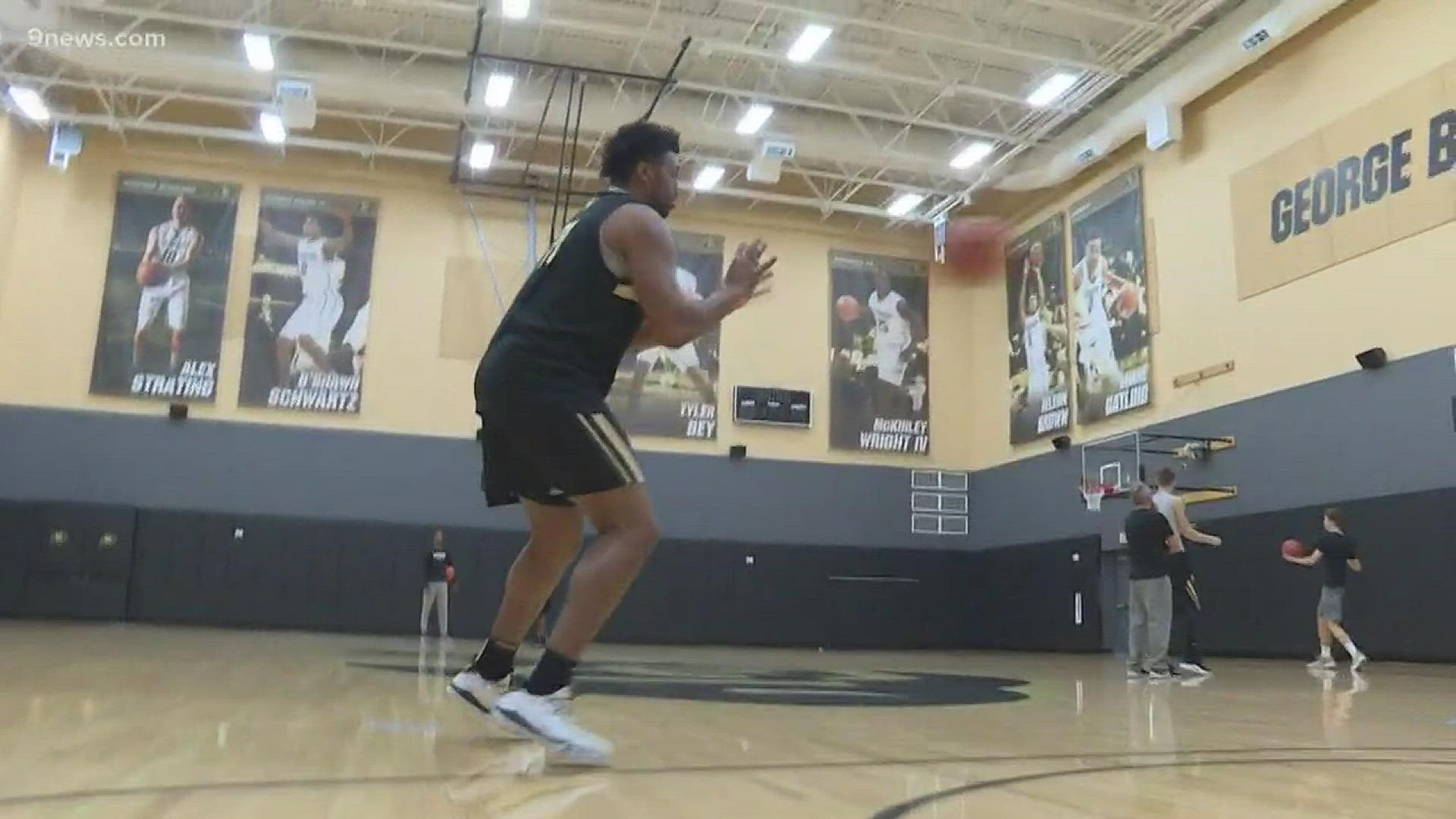 At 19 years old, the Buffaloes freshman forward went numb from head to toe while playing in a pick-up basketball game.