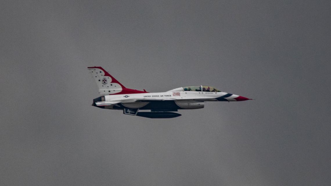 WATCH U.S. Air Force Thunderbirds fly over Colorado