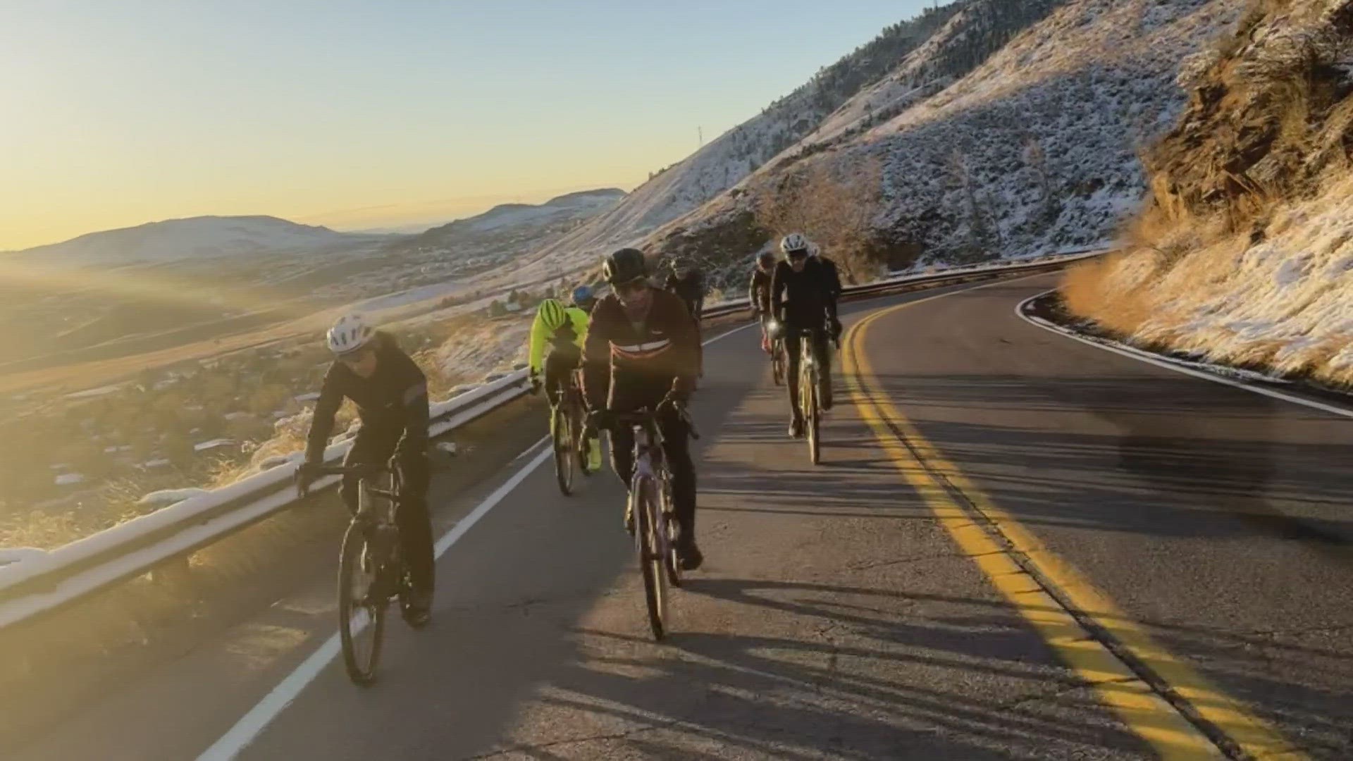 Investigators are still looking for two drivers who were heading up Lookout Mountain before one of them crashed into a group of cyclists. Both of them took off.