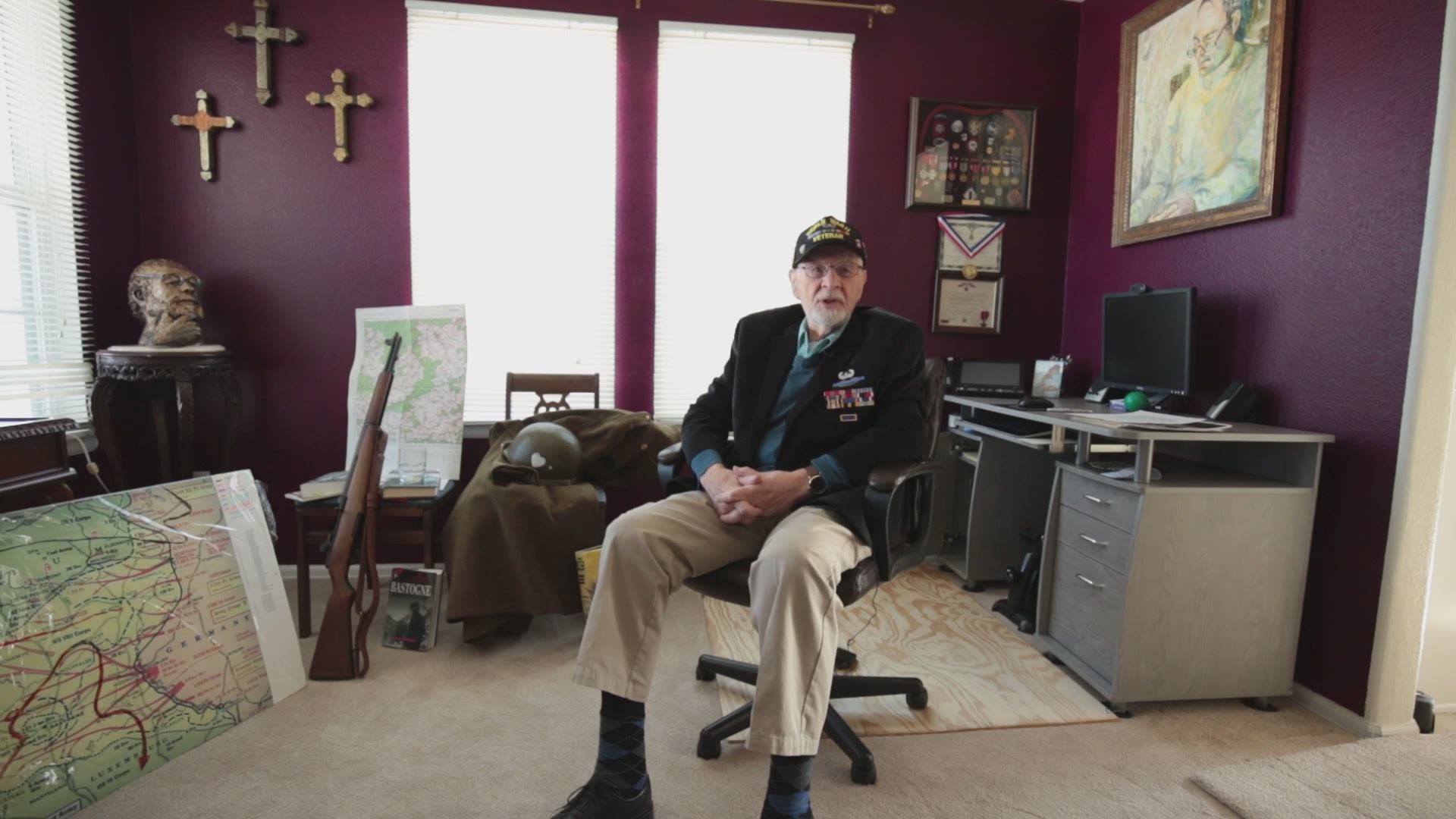 Zoghby and his fellow soldiers earned Bronze Stars for their service. Zoghby shared his story to remind younger generations of how their freedom has been defended.