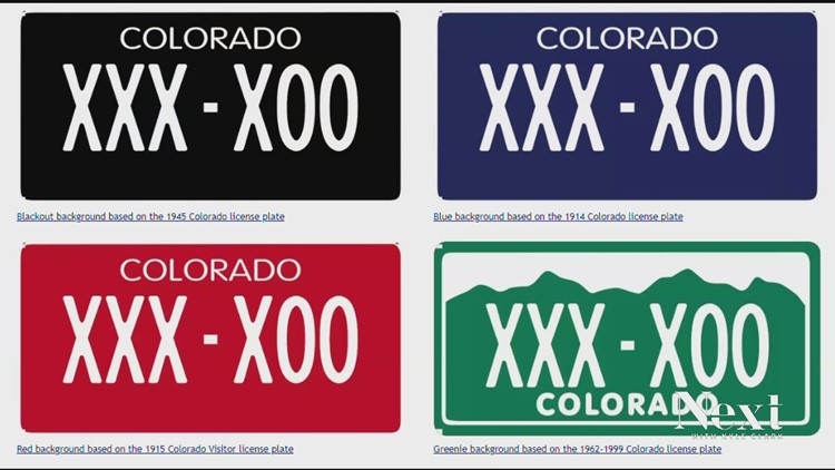 Colorado license plates by the numbers | 9news.com