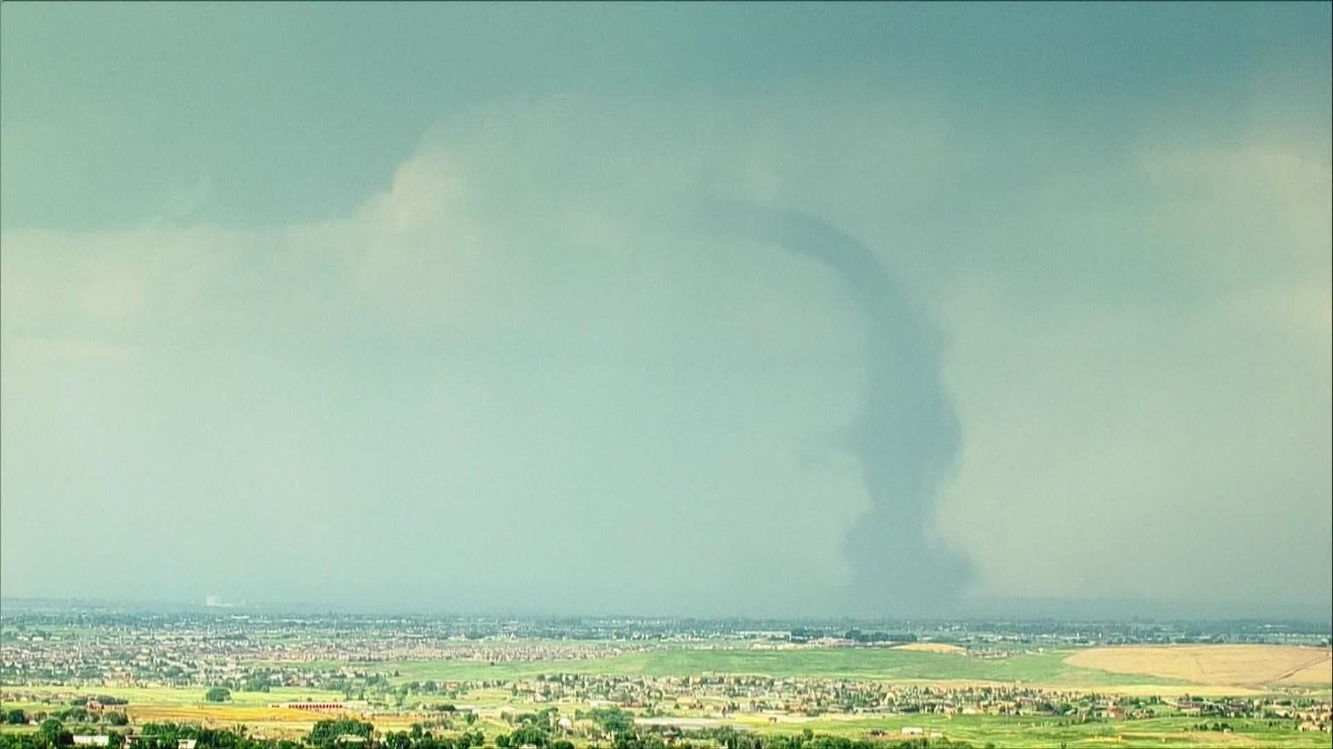 Colorado reported its first tornado of the year yesterday. Colorado gets the 8th most tornadoes in the country. Meteorologist Cory Reppenhagen explains the numbers.