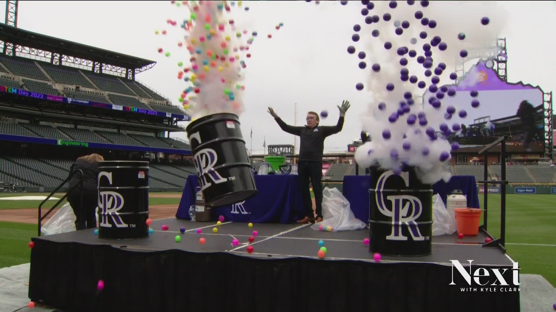 Watching Steve Spangler blow things up beats Rockies games for science-minded kids.