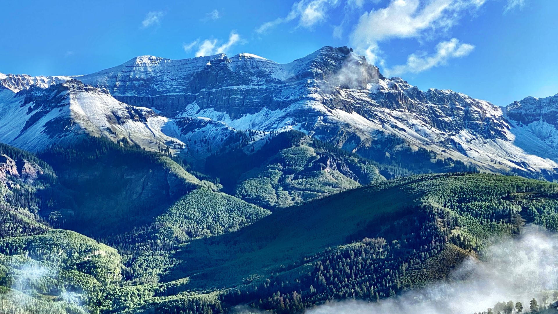 Photos of first Colorado snowfall of 202021 winter season