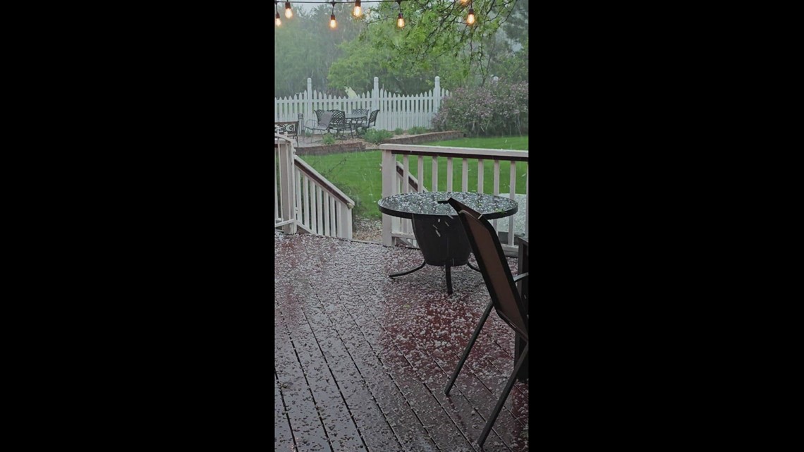 Hail in Greeley