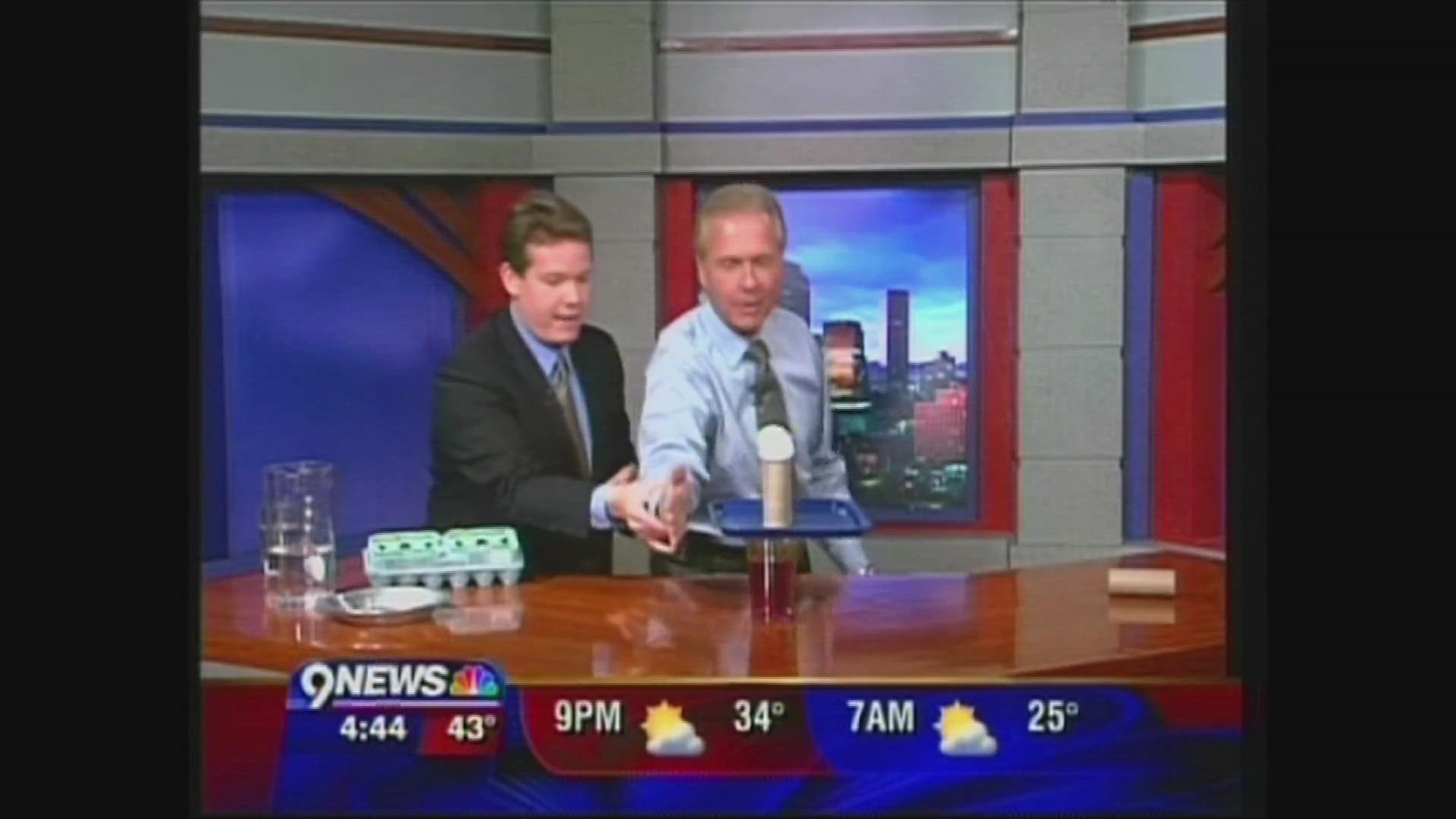 Here are some of Steve Spangler's favorite moments on 9NEWS.