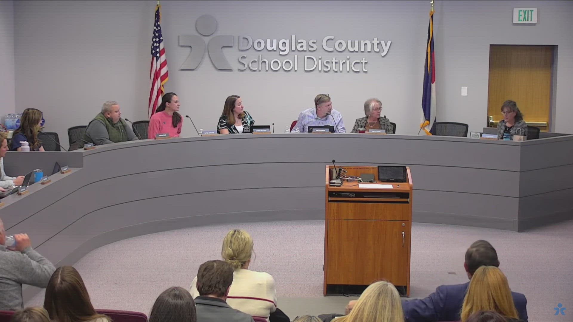 Christy Williams, a member of the conservative board majority, will serve as the new president of the Dougco school board.