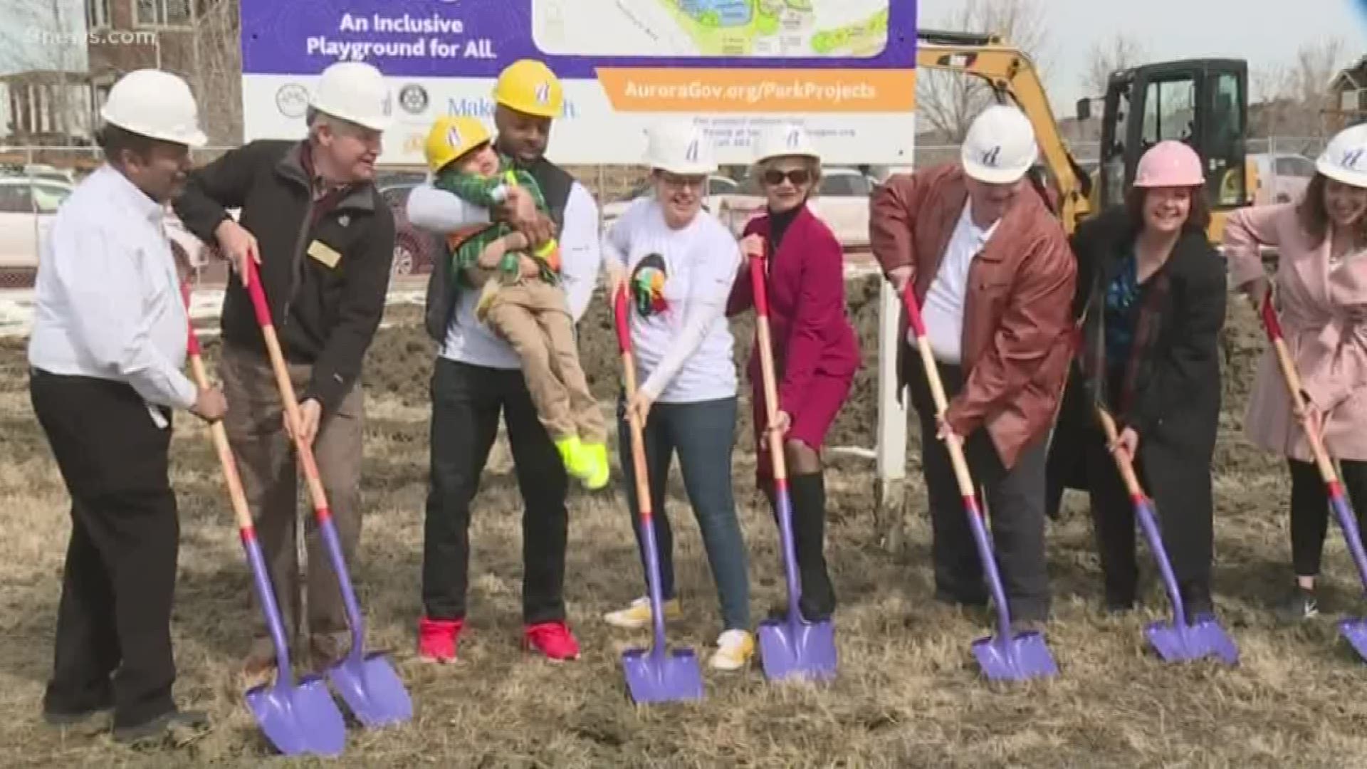 Red-tailed Hawk Park will have features accessible to kids in wheelchairs and walkers. The project was inspired by Ashaun Ramsey who had a wish to play with his friends like everyone else.