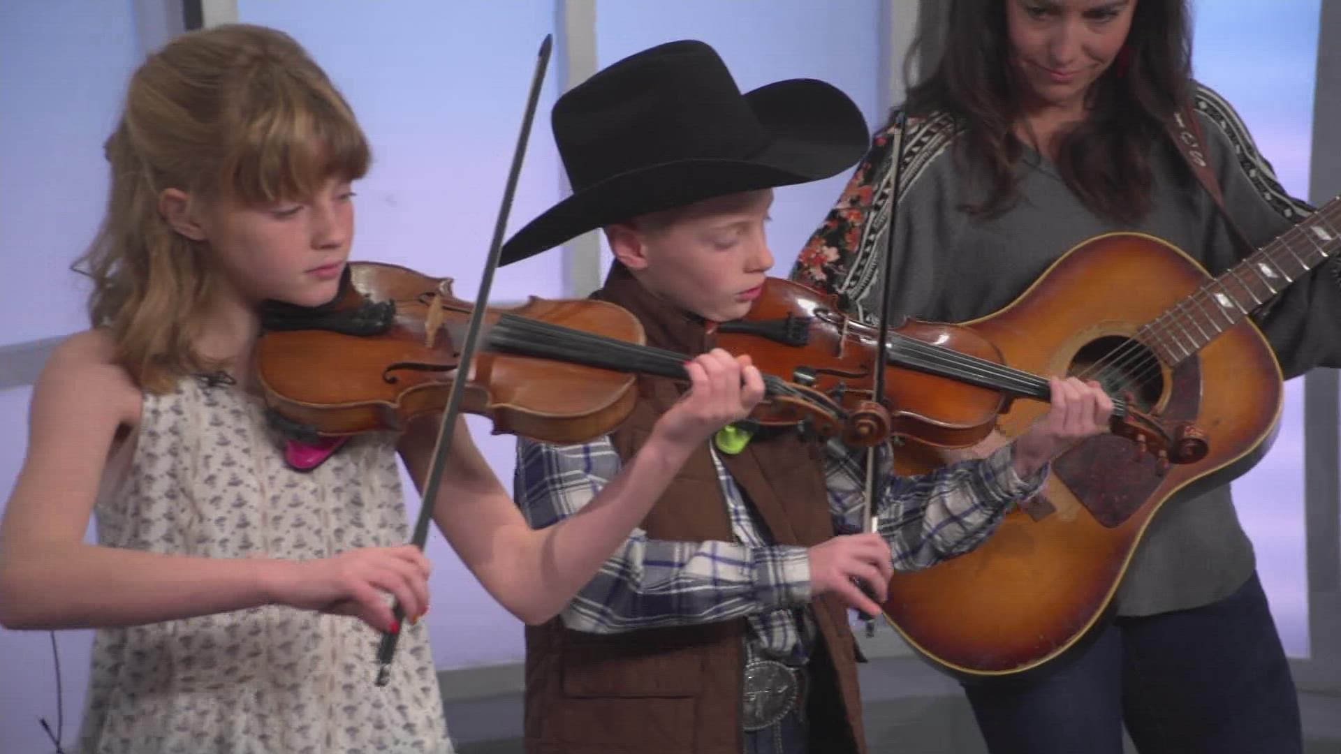 Some of the fiddlers who competed in the Colorado Fiddle Championships at the National Western Stock Show last weekend joined 9NEWS to talk about the experience.