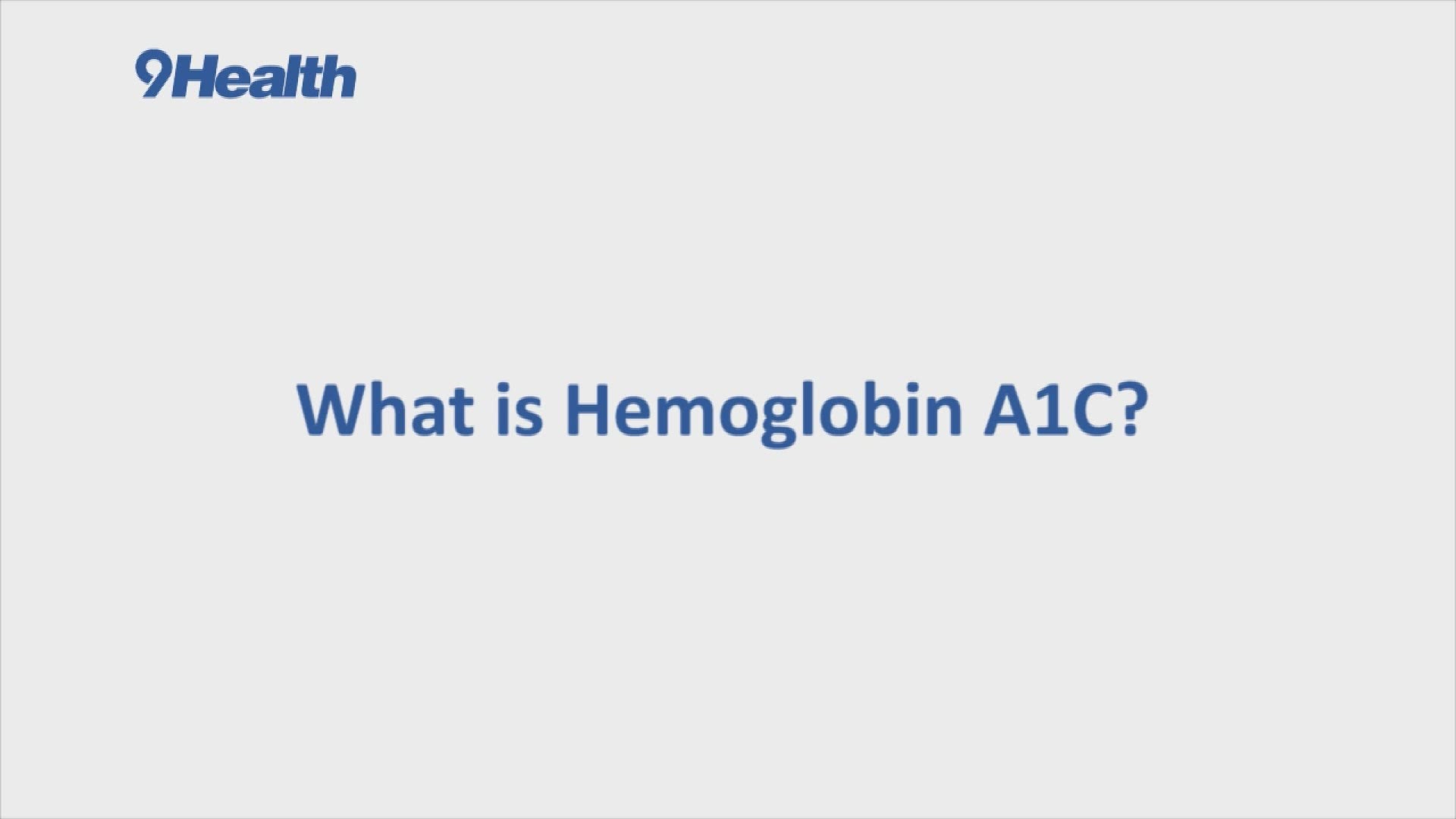 You should have your hemoglobin A1C checked annually after age 25. You can now get preventive screenings you'd normally get at a 9Health Fair, visit 9HealthFair.org