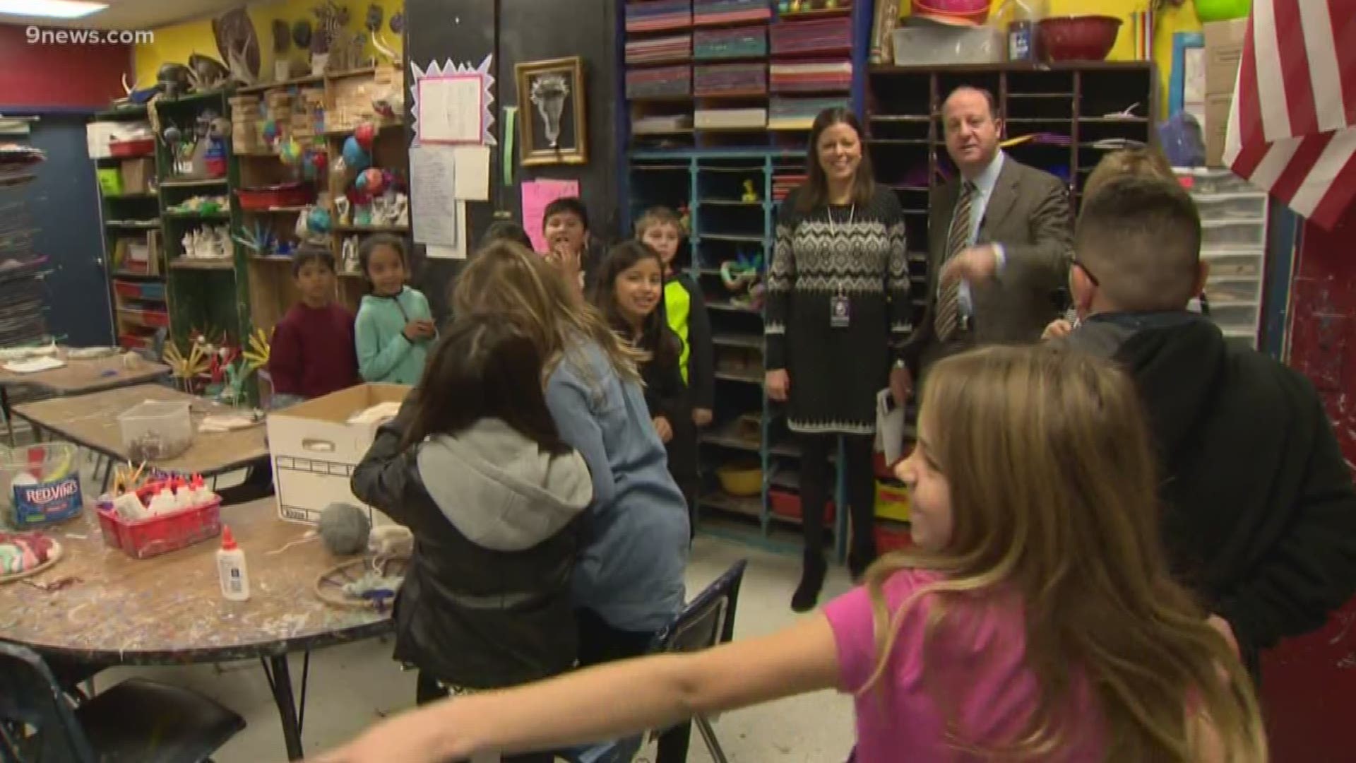 Governor Jared Polis said about 99 percent of schools are offering free, full day kindergarten starting this year.
