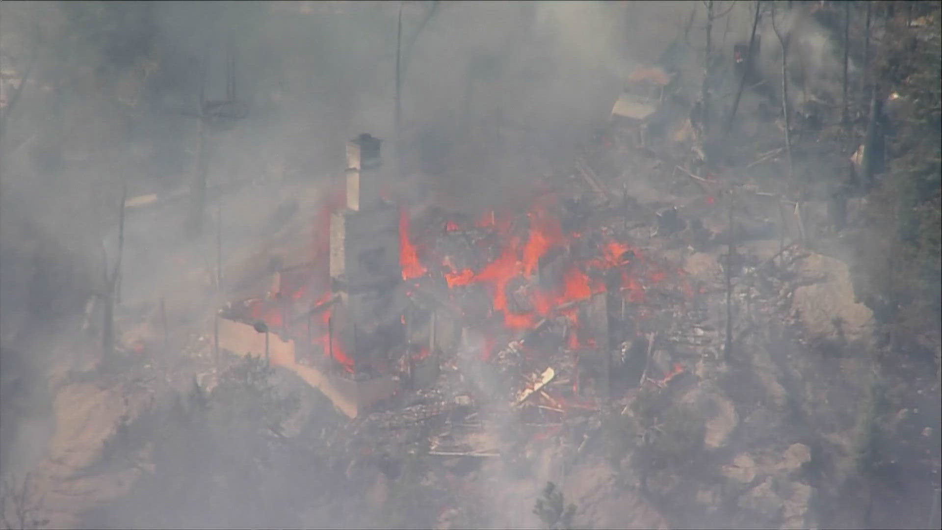 The Lake Shore Fire, near Gross Reservoir, is 100% contained. The human-caused fire leaves behind damage to one home.