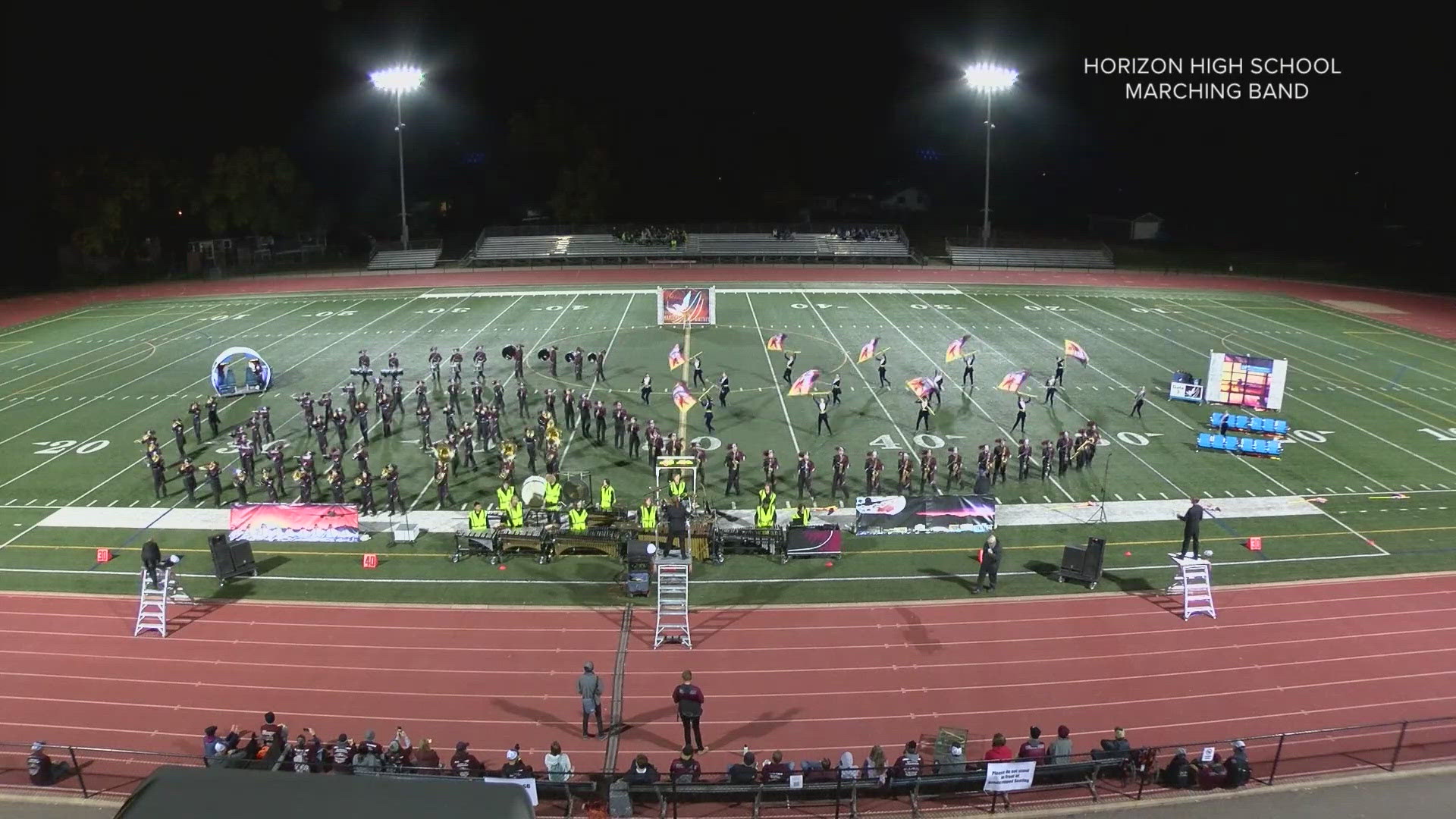 The Horizon High School marching band in Thornton qualified for the state championship finals for the first time last year by less than one point.