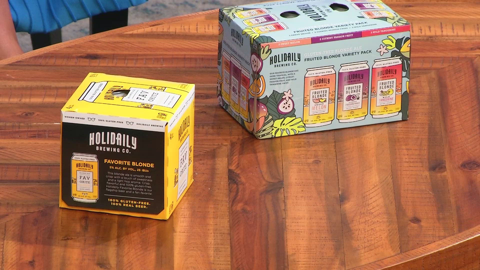 Based out of Golden, Holidaily is a woman-owned brewery serving up gluten-free beer options. 