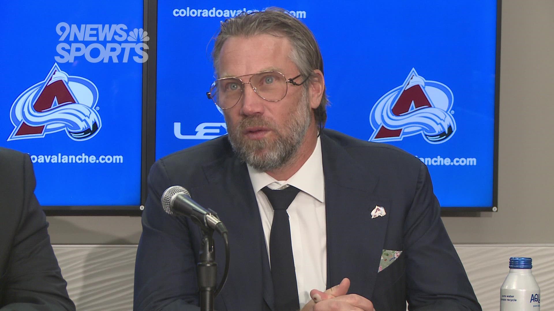 Adam Foote and Peter Forsberg, who played on Pierre Lacroix's championship Colorado Avalanche teams, tell stories of their late GM.